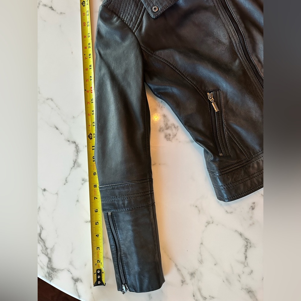 Bernardo Leather Moto Jacket - Picture 9 of 13